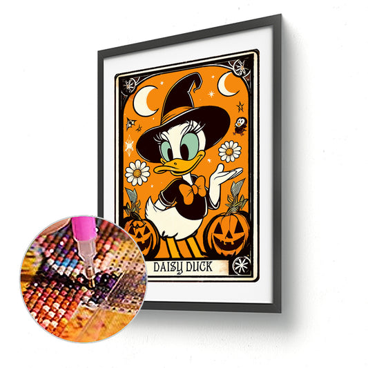 Halloween Donald Duck - Full Round Drill Diamond Painting 40*60CM