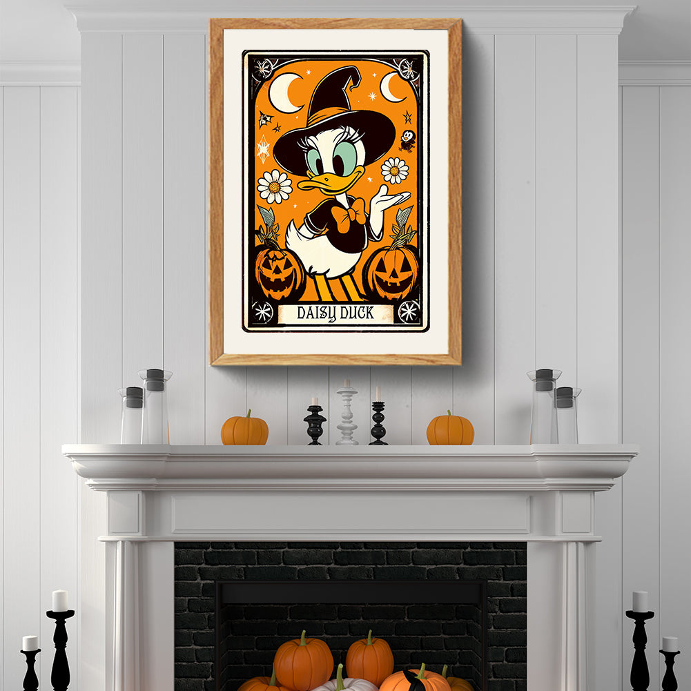 Halloween Donald Duck - Full Round Drill Diamond Painting 40*60CM