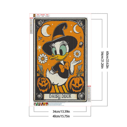 Halloween Donald Duck - Full Round Drill Diamond Painting 40*60CM