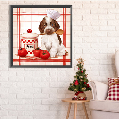 Cook Dog - Full Square Drill Diamond Painting 30*30CM