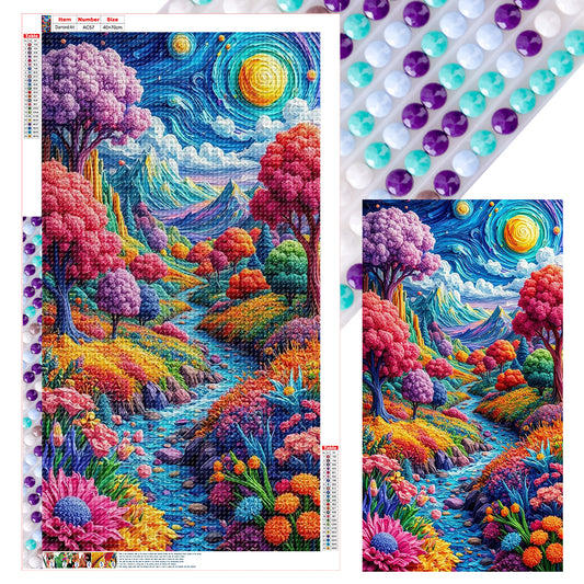 Scenery - Full Round Drill Diamond Painting 40*70CM