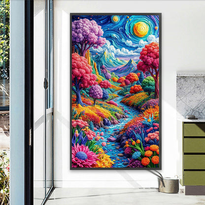 Scenery - Full Round Drill Diamond Painting 40*70CM