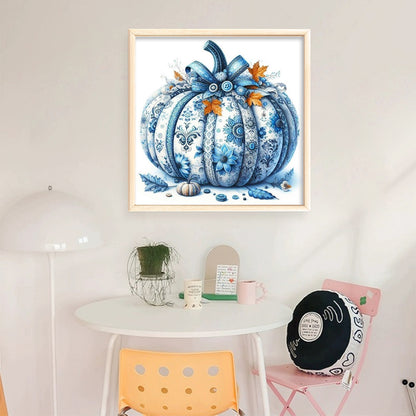 Halloween Pumpkins - 11CT Stamped Cross Stitch 45*45CM