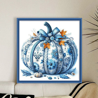 Halloween Pumpkins - 11CT Stamped Cross Stitch 45*45CM