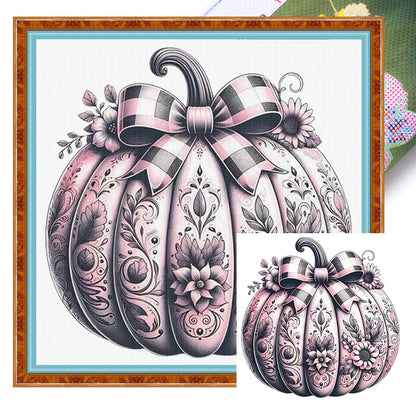 Halloween Pumpkins - 11CT Stamped Cross Stitch 45*45CM
