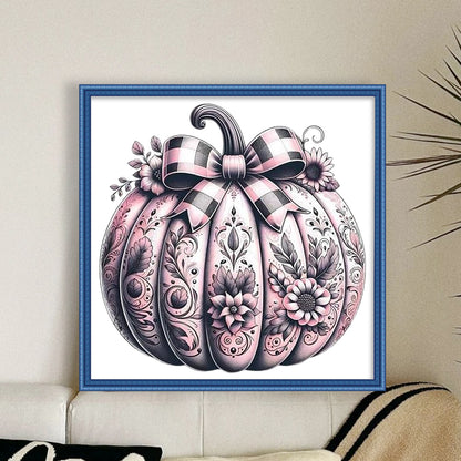 Halloween Pumpkins - 11CT Stamped Cross Stitch 45*45CM