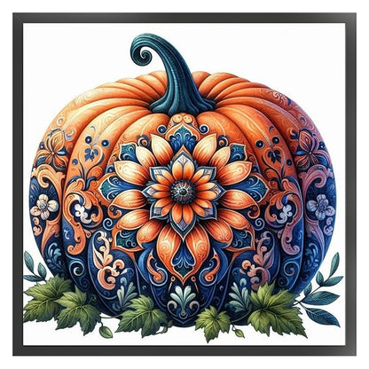 Halloween Pumpkins - 11CT Stamped Cross Stitch 45*45CM