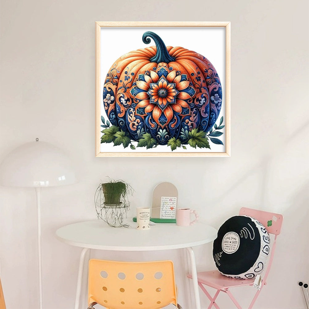 Halloween Pumpkins - 11CT Stamped Cross Stitch 45*45CM