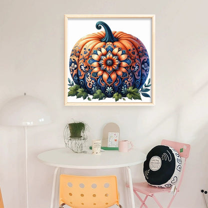 Halloween Pumpkins - 11CT Stamped Cross Stitch 45*45CM