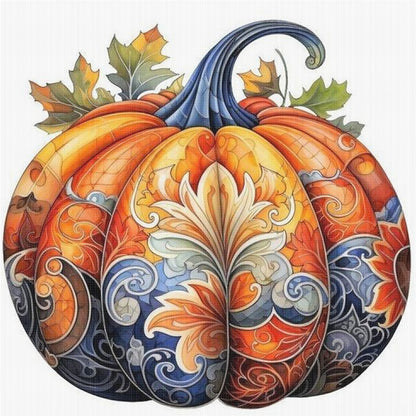 Halloween Pumpkins - 11CT Stamped Cross Stitch 45*45CM