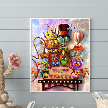 Crazy Chicken - Full Round Drill Diamond Painting 40*50CM