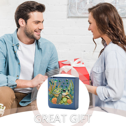 DIY Diamond Painting Kit Wall-Mounted Phone Charging Station for Home Decor
