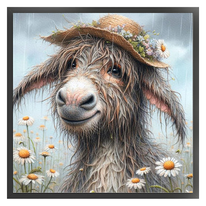 Donkey - 11CT Stamped Cross Stitch 40*40CM