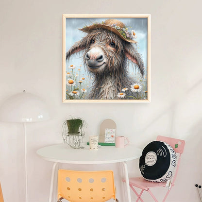 Donkey - 11CT Stamped Cross Stitch 40*40CM