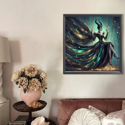 Maleficent - Full AB Round Drill Diamond Painting 40*40CM