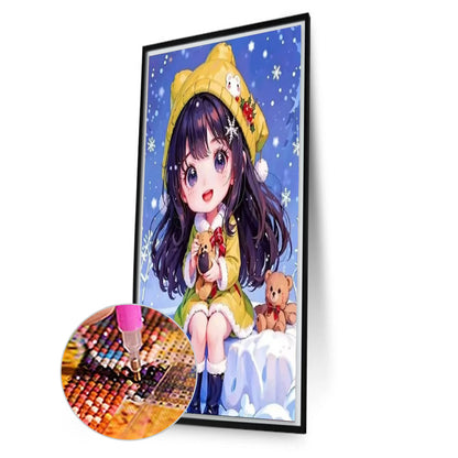Girl - Full Square Drill Diamond Painting 40*60CM