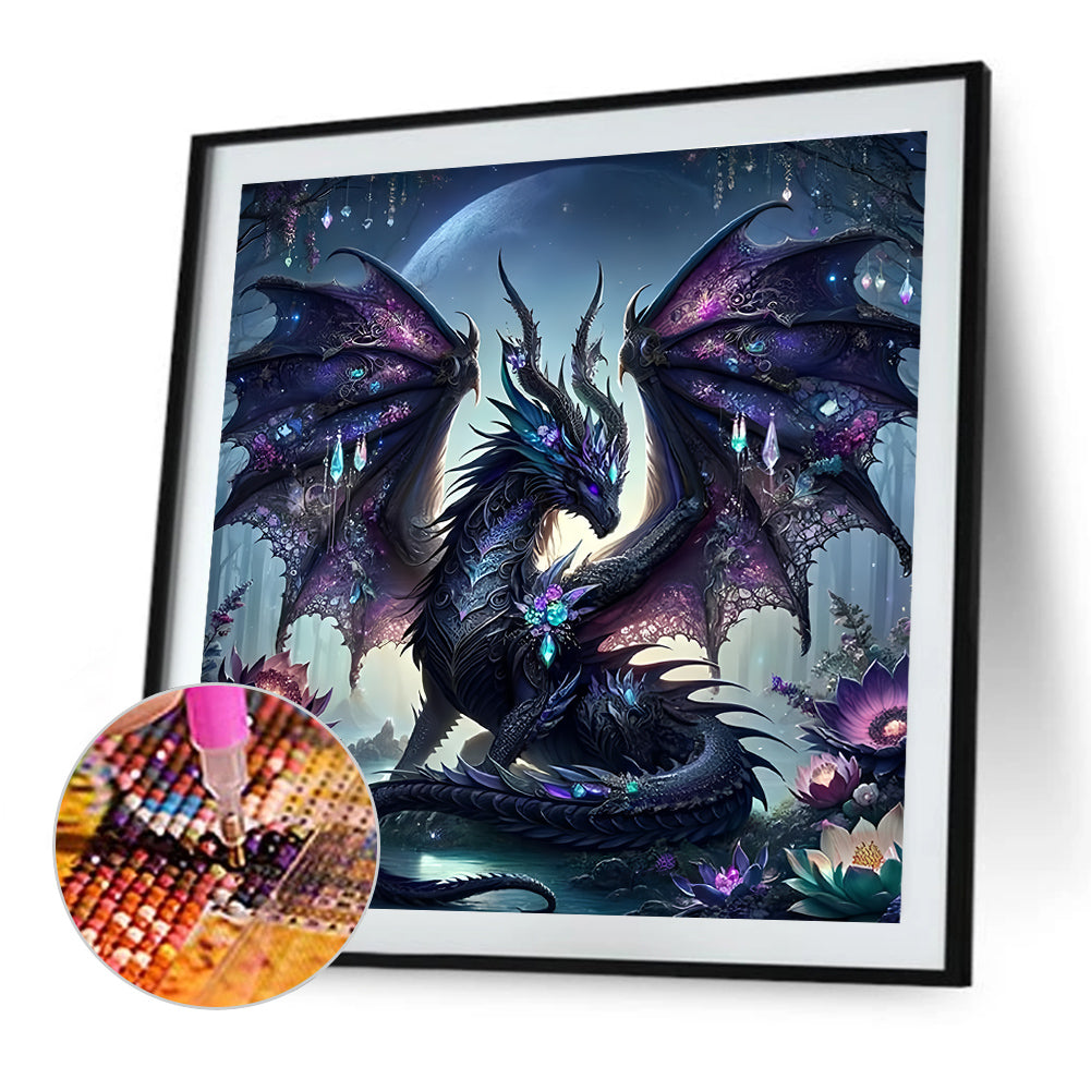 Pterosaur - Full Round Drill Diamond Painting 30*30CM