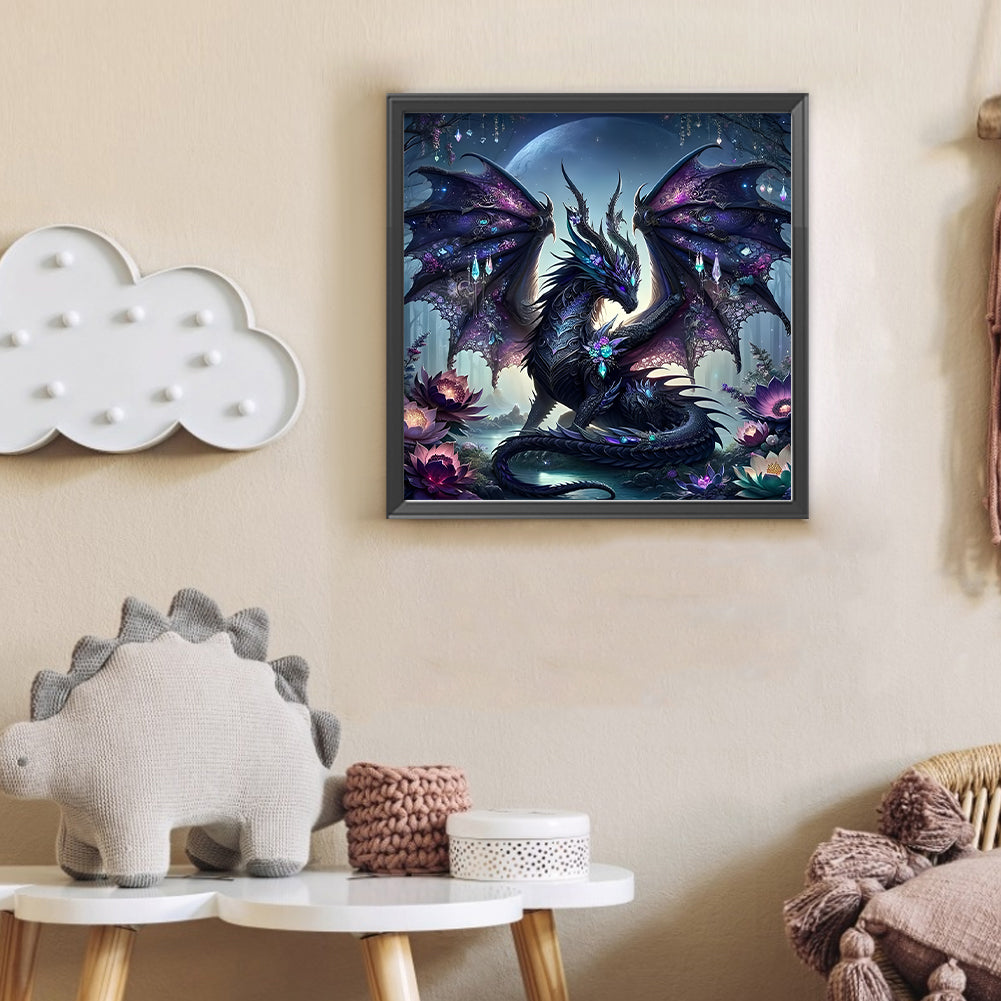 Pterosaur - Full Round Drill Diamond Painting 30*30CM