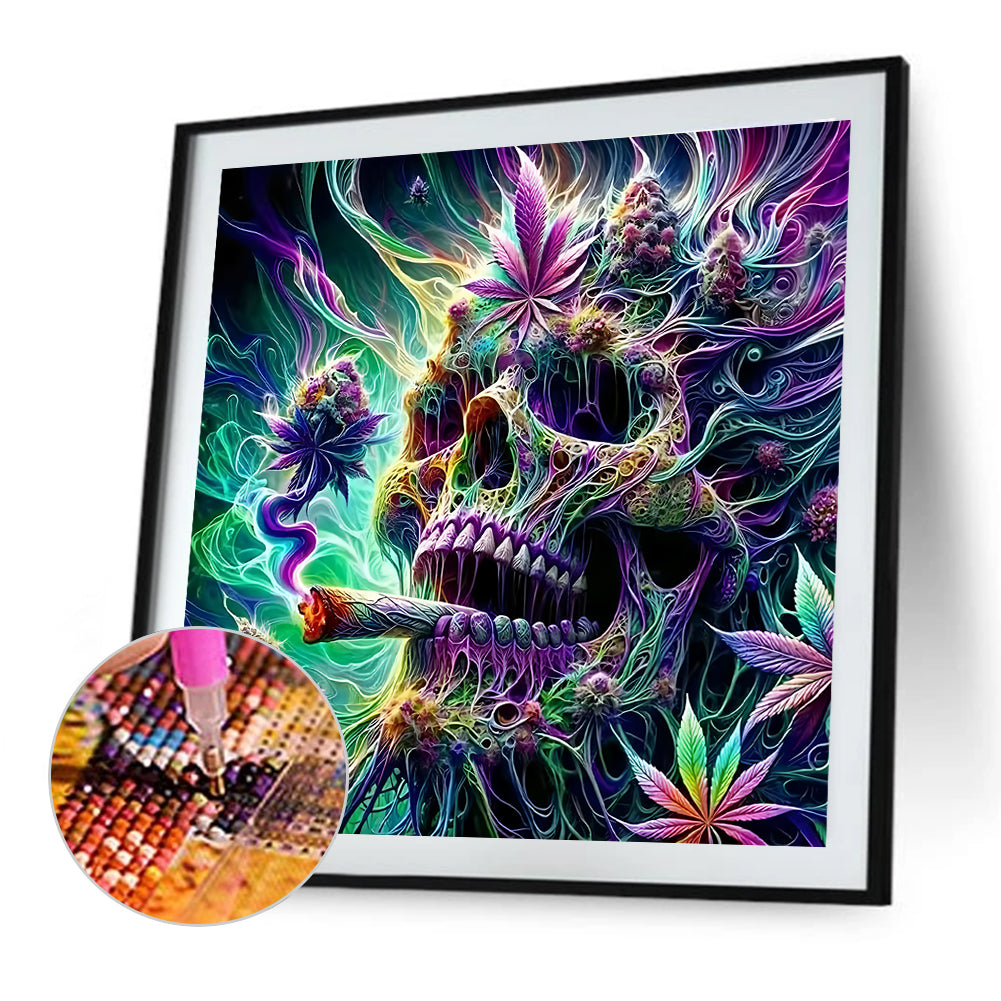 Skeleton - Full Round Drill Diamond Painting 40*40CM