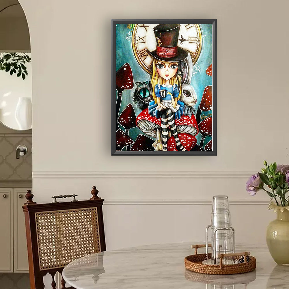 Alice - Full Round Drill Diamond Painting 30*40CM