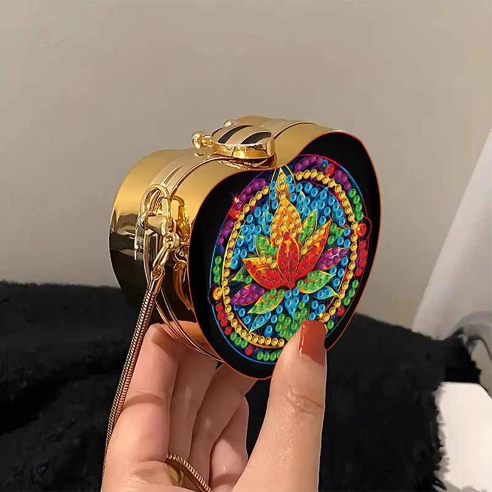 Flower DIY Diamond Painting Shoulder Bag for Coins Lipstick Earphones Gifts