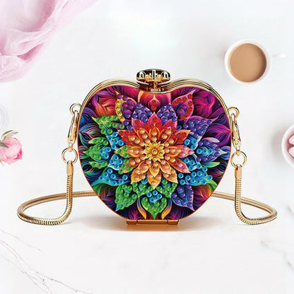 Mandala DIY Diamond Painting Shoulder Bag for Coins Lipstick Earphones Gifts