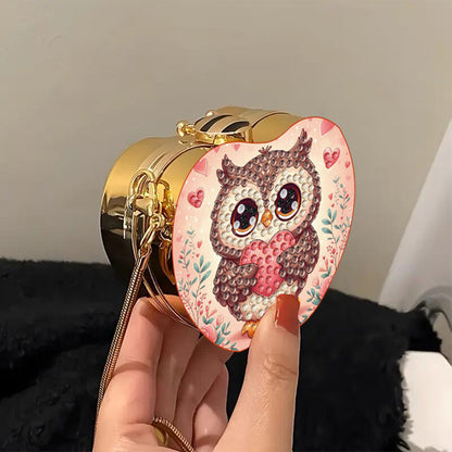 Owl DIY Diamond Painting Shoulder Bag for Coins Lipstick Earphones Gifts