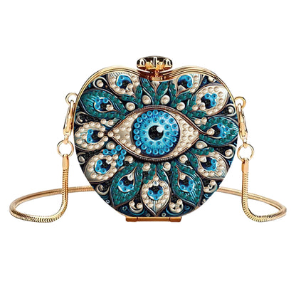 DIY Diamond Painting Shoulder Bag Portable Bag for Coins Lipstick Earphones