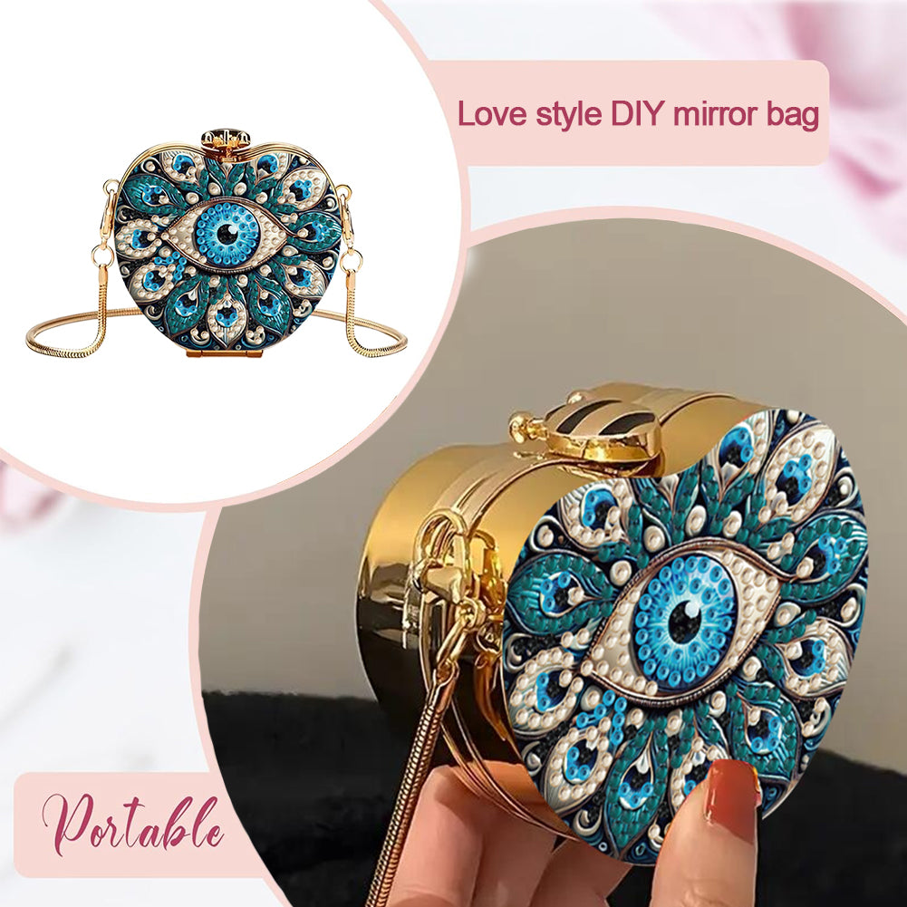 Dog DIY Diamond Painting Shoulder Bag for Coins Lipstick Earphones Gifts