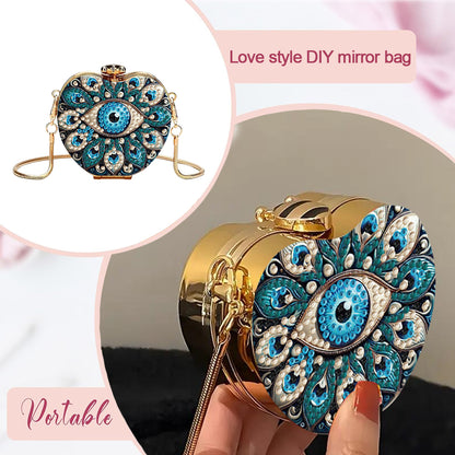 Dog DIY Diamond Painting Shoulder Bag for Coins Lipstick Earphones Gifts