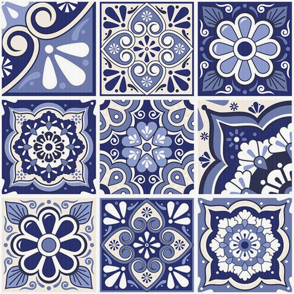Pattern - 14CT Stamped Cross Stitch 40*40CM