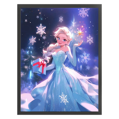 Princess Elsa - 11CT Stamped Cross Stitch 40*55CM
