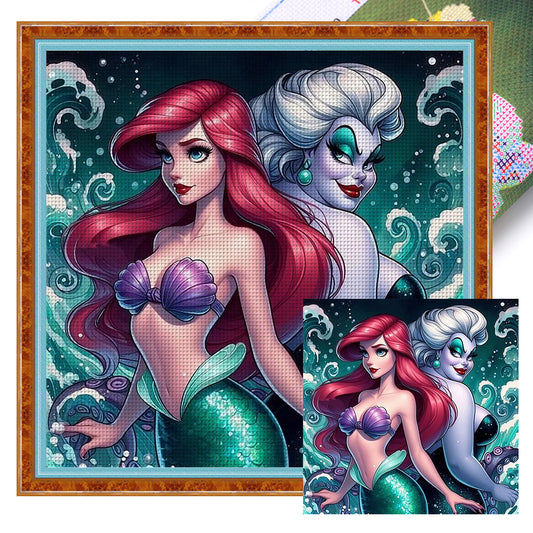 Print - 18CT Stamped Cross Stitch 40*40CM