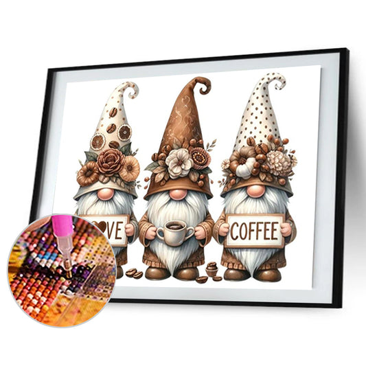 Gnomes - Full Round Drill Diamond Painting 50*40CM