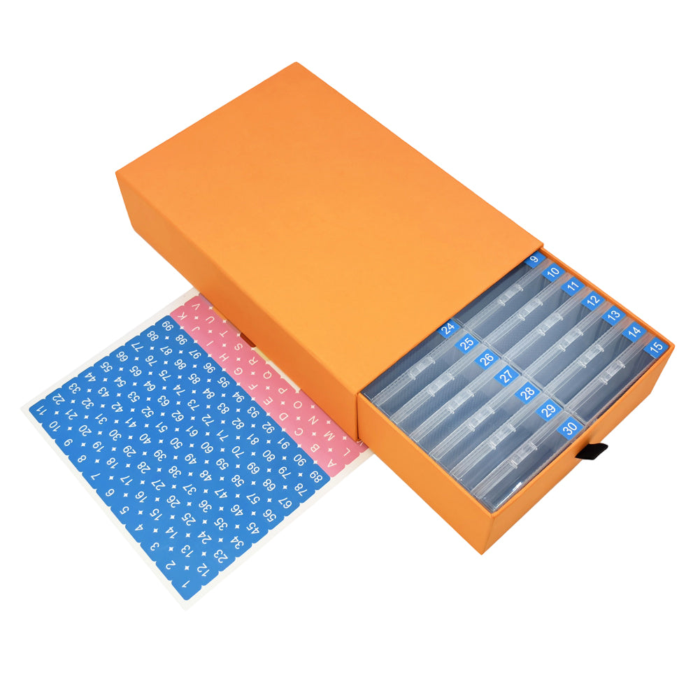 30Pcs/Set Diamond Painting Trays with Lids for Diamond Art (2)