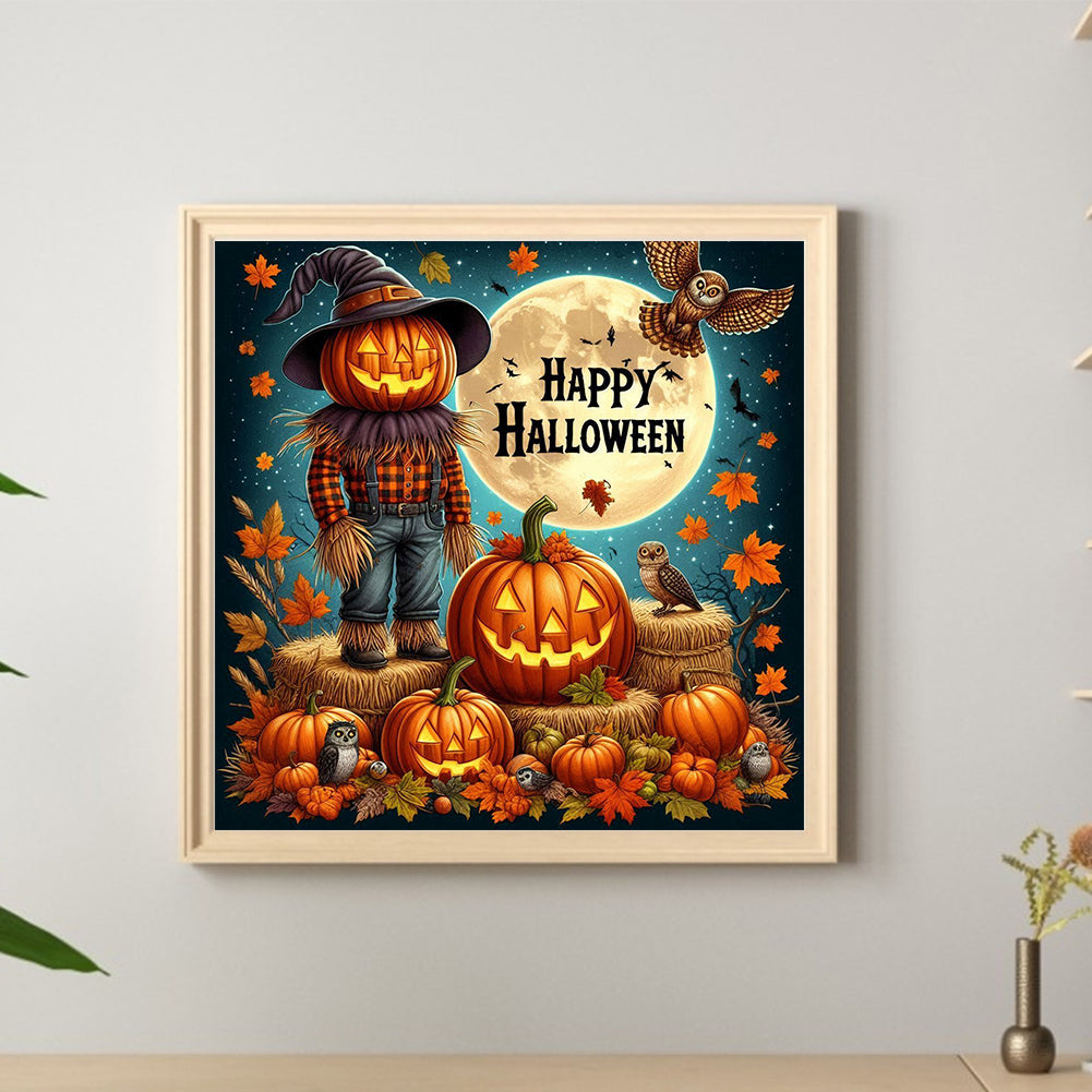 Happy Halloween - Full Round Drill Diamond Painting 40*40CM