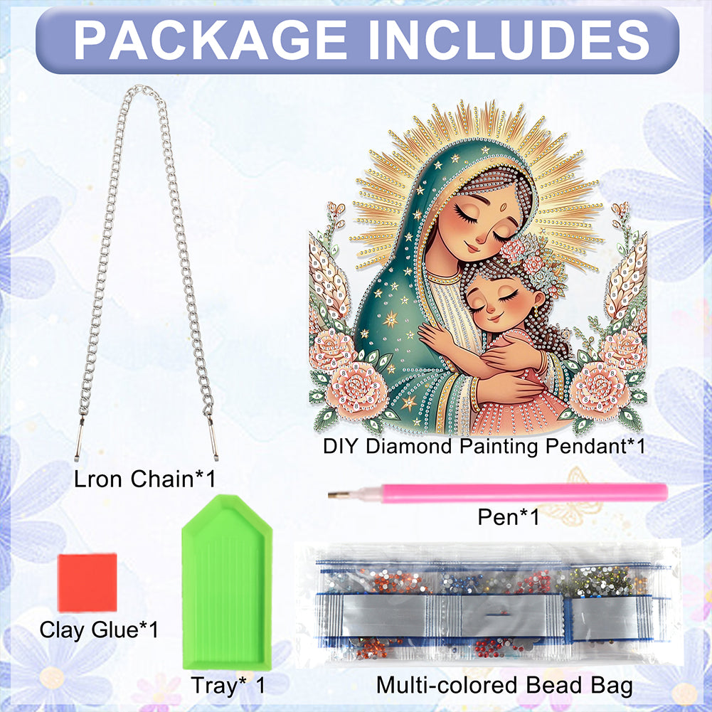 Madonna 2D Flat DIY Diamond Art Pendant Diamond Painting Set Home Decoration