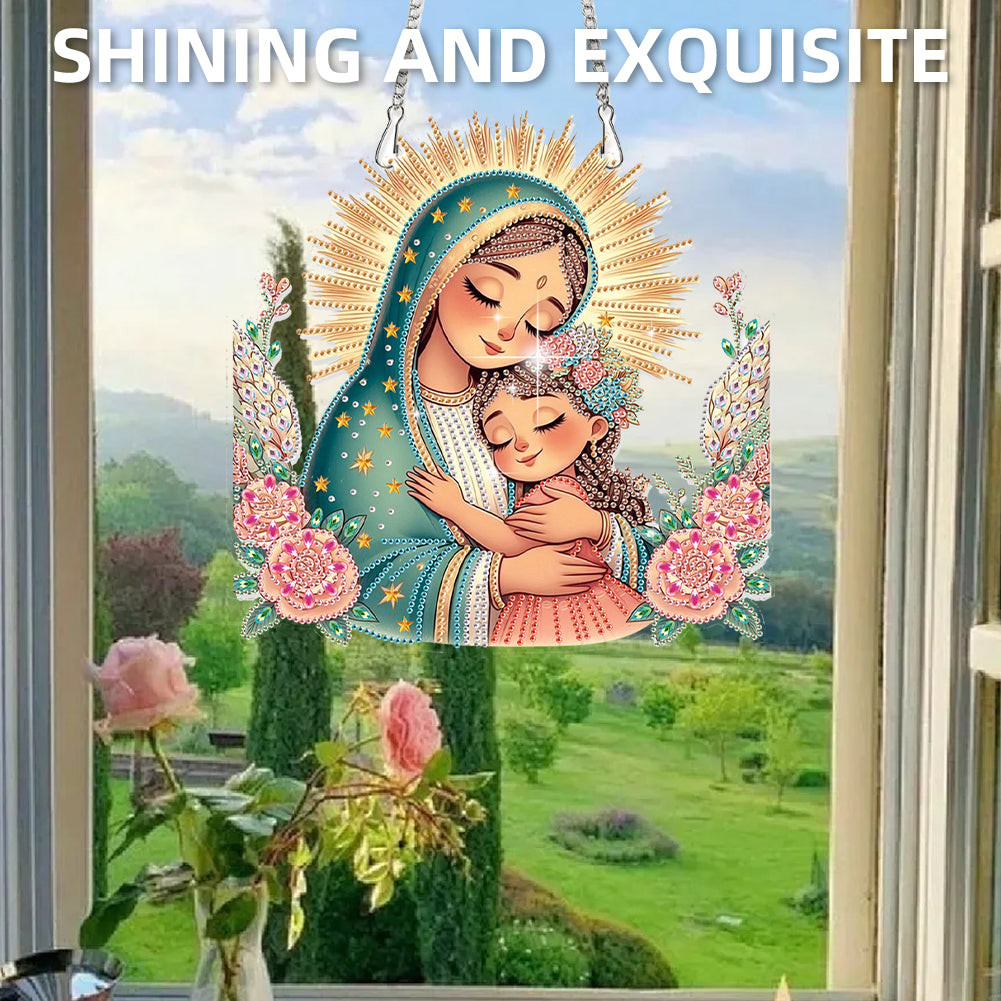 Madonna 2D Flat DIY Diamond Art Pendant Diamond Painting Set Home Decoration
