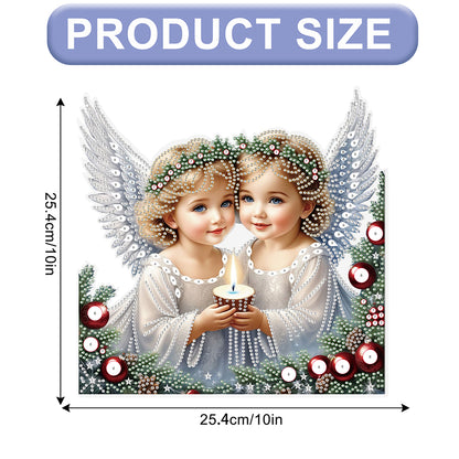 Angel 2D Flat DIY Diamond Art Pendant Diamond Painting Set Home Wall Decoration