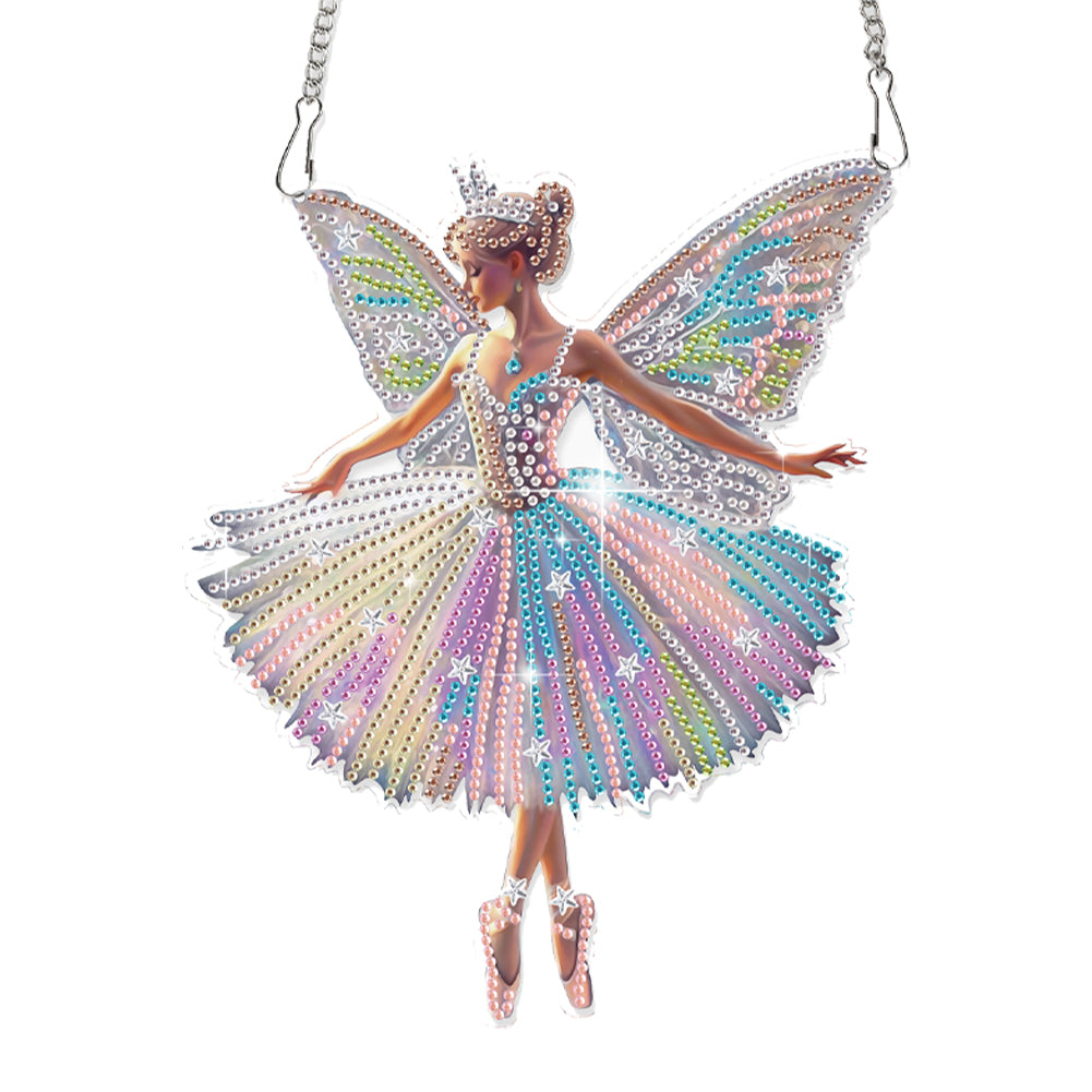 Ballet 2D Flat DIY Diamond Art Pendant Diamond Painting Set Home Wall Decoration