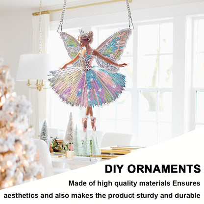 Ballet 2D Flat DIY Diamond Art Pendant Diamond Painting Set Home Wall Decoration