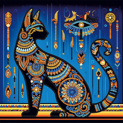 Egyptian Mau - Special Shaped Drill Diamond Painting 30*30CM