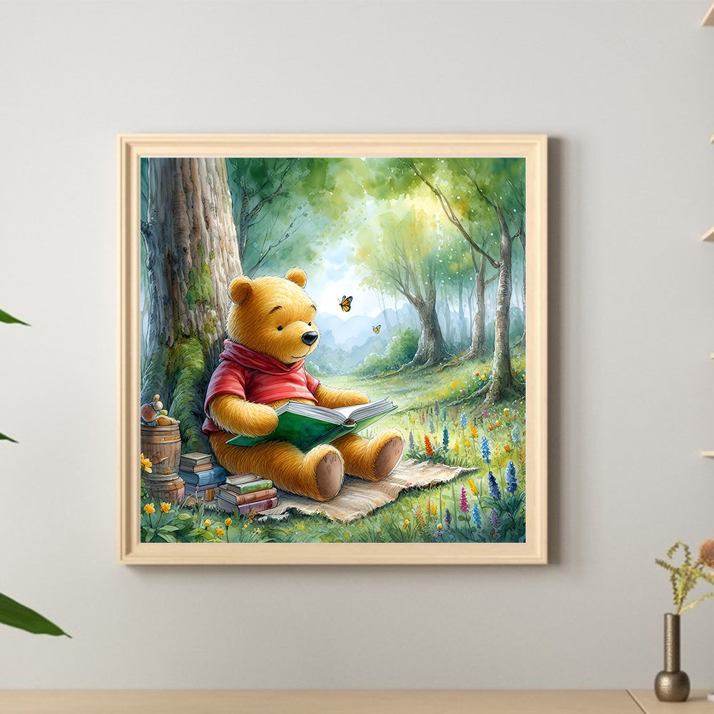 Winnie The Pooh - Full Round Drill Diamond Painting 40*40CM
