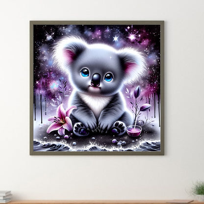 Koala - Full Round Drill Diamond Painting 30*30CM