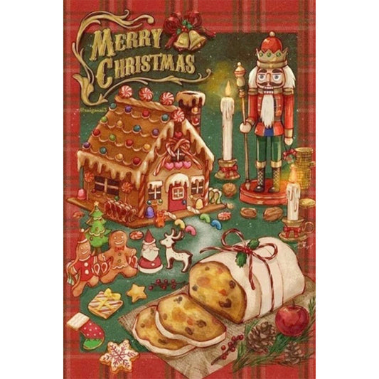 Christmas Nutcracker - Partial AB Full Round Drill Diamond Painting 40*60CM