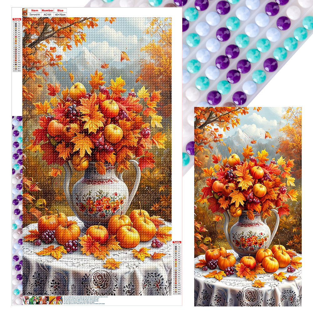 Autumn Bouquets - Full Round Drill Diamond Painting 40*70CM