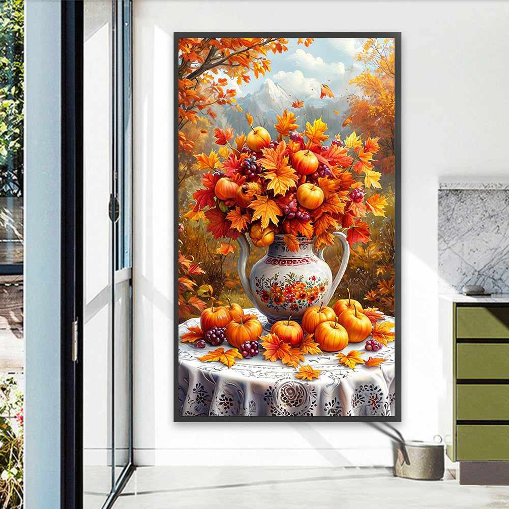 Autumn Bouquet - Full Round Drill Diamond Painting 40*70CM