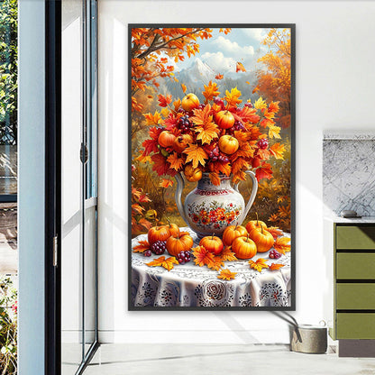 Autumn Bouquet - Full Round Drill Diamond Painting 40*70CM