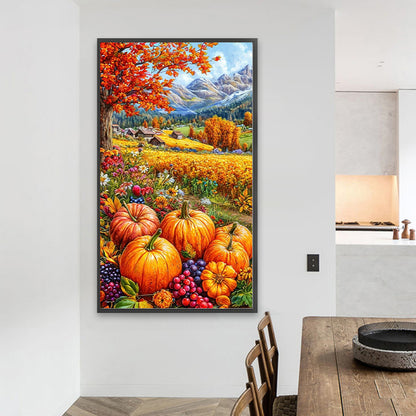 Autumn Harvest - Full Round Drill Diamond Painting 40*70CM