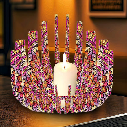 DIY Diamond Art Painting Kits of Candle Holder for Aromatherapy Home Decor